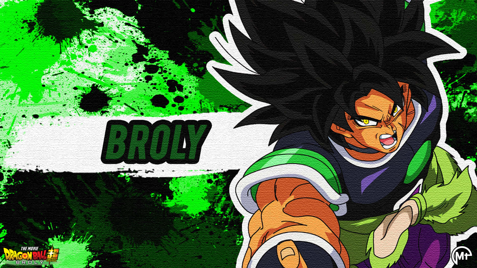 Βίωσε την επιστροφή του θρυλικού Super Saiyan Broly στο Dragon Ball Super: Broly. Ταπετσαρία