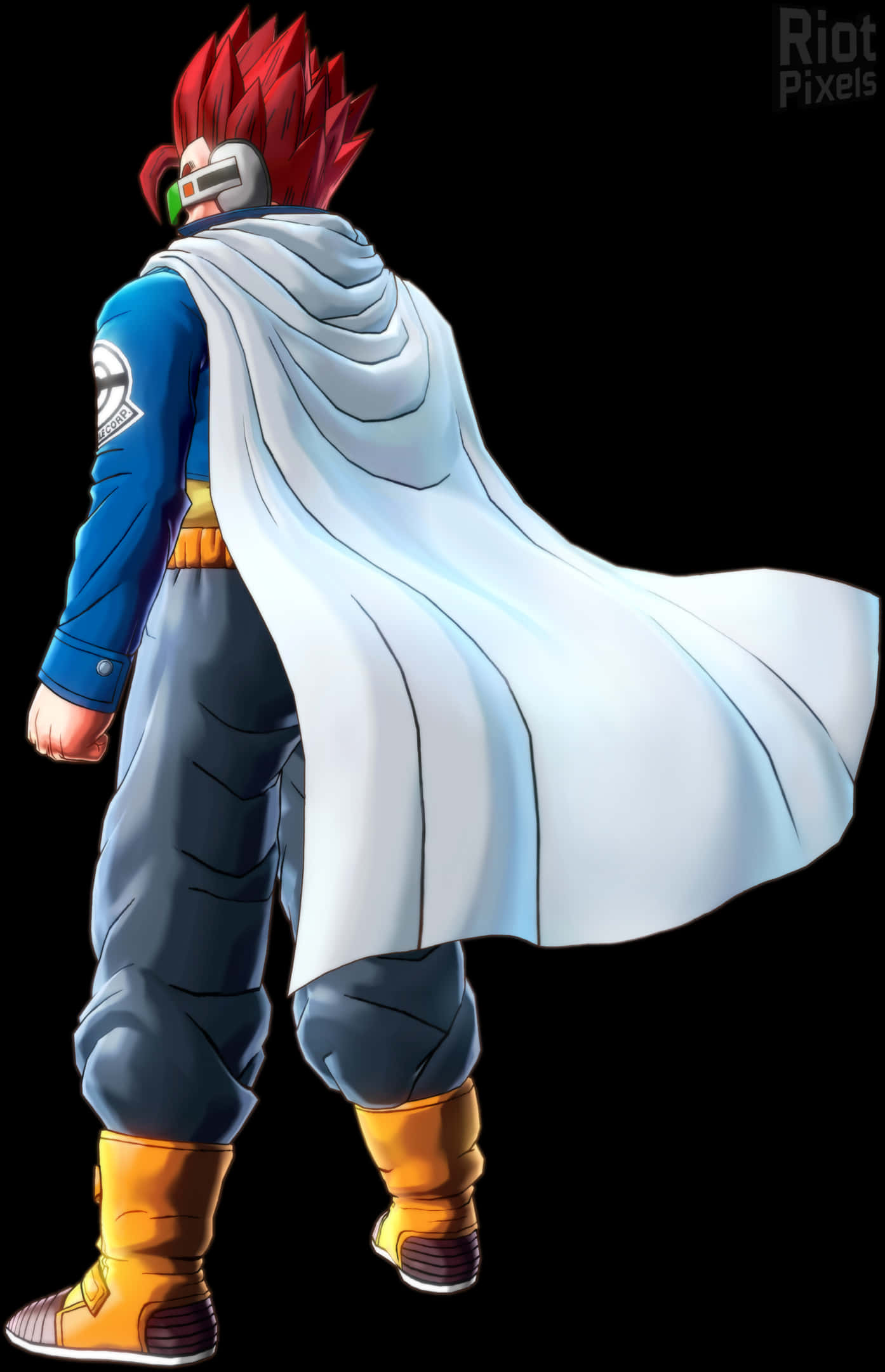Super Saiyan Great Saiyaman Πίσω Όψη Ταπετσαρία