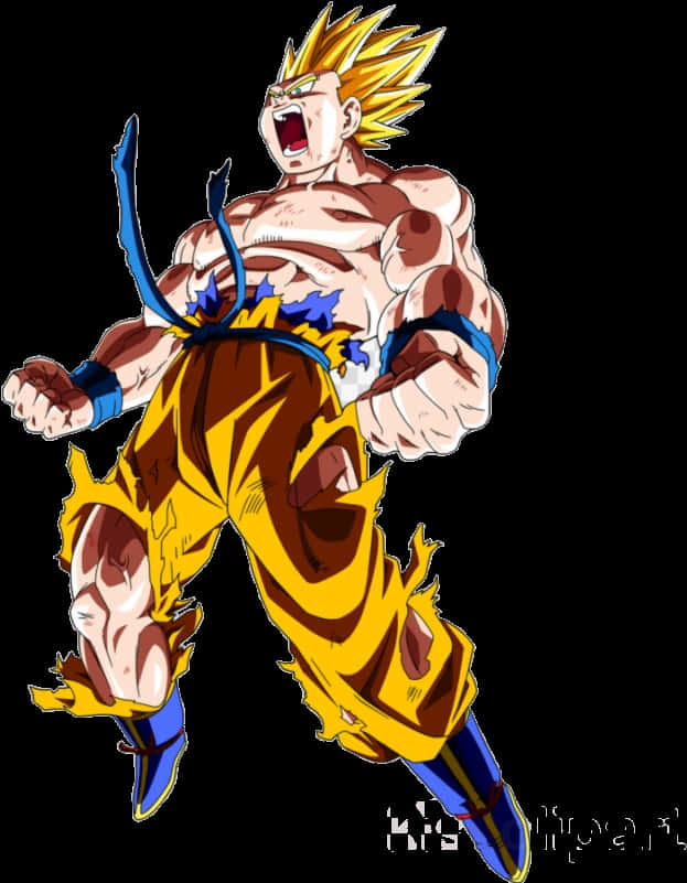 Κραυγή Μάχης Super Saiyan Ταπετσαρία