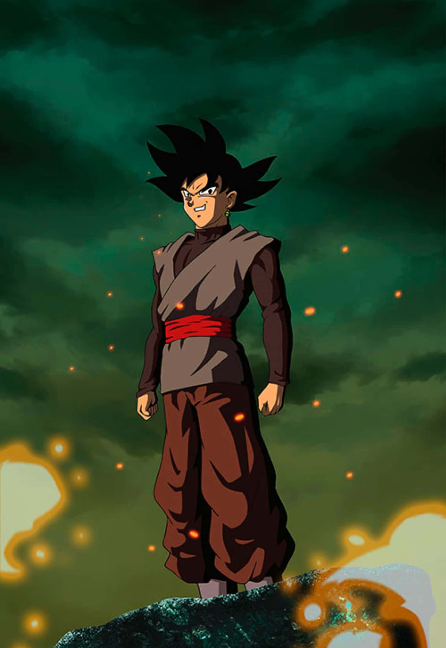Super Saiyan Rosé, η εναλλακτική μορφή του Goku Black Ταπετσαρία