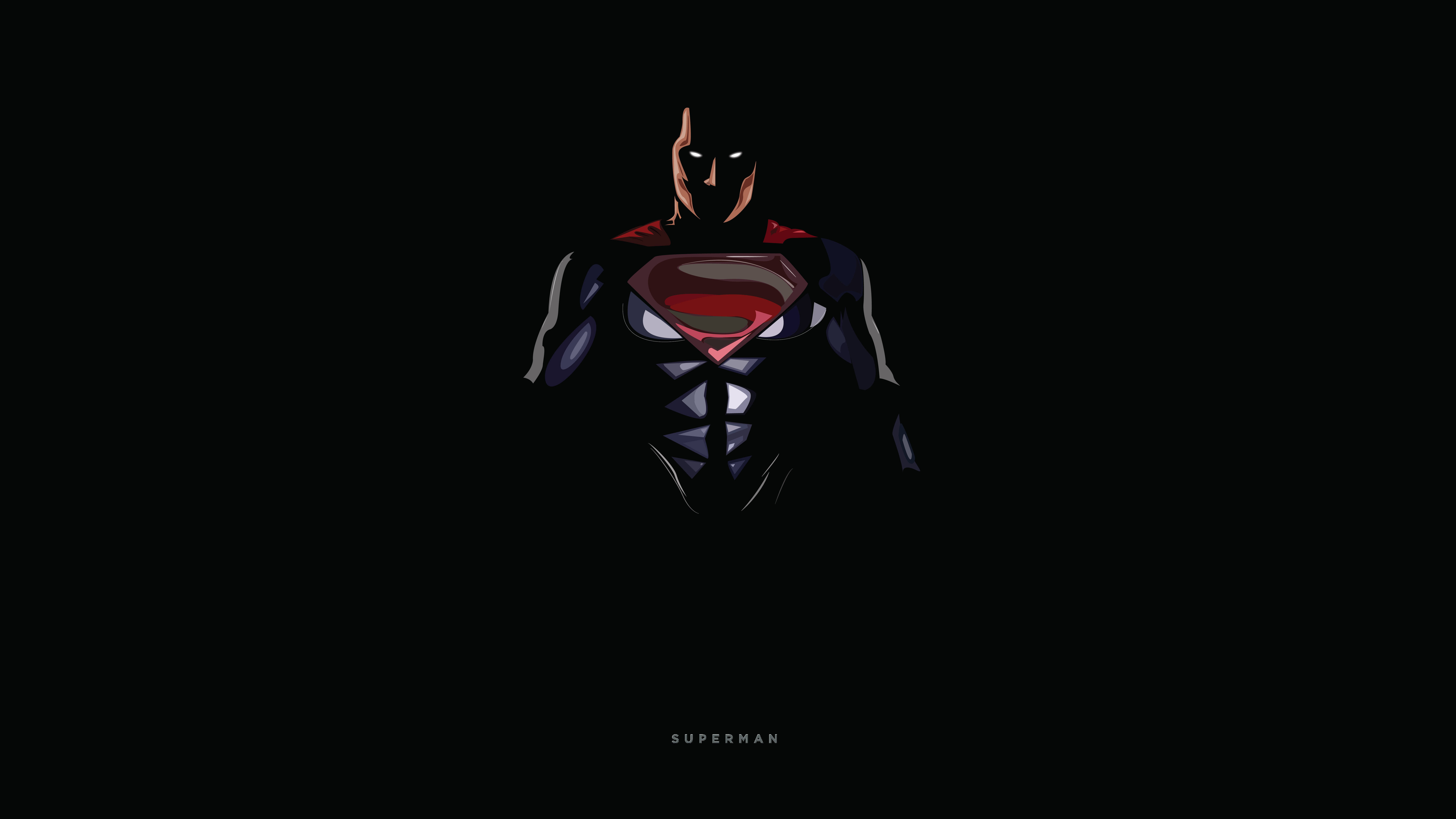 Εντυπωσιακός Σκοτεινός Superman 4K Ταπετσαρία