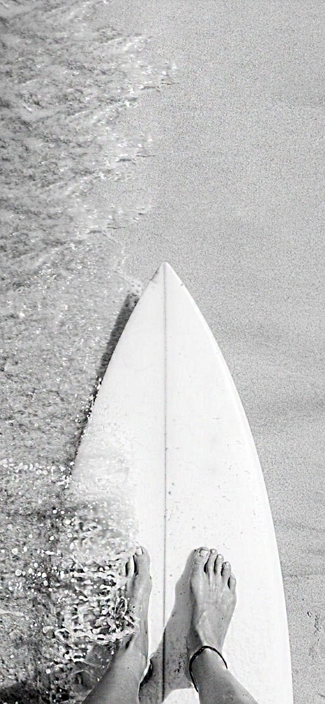 Μονόχρωμη Σανίδα Surf Ταπετσαρία