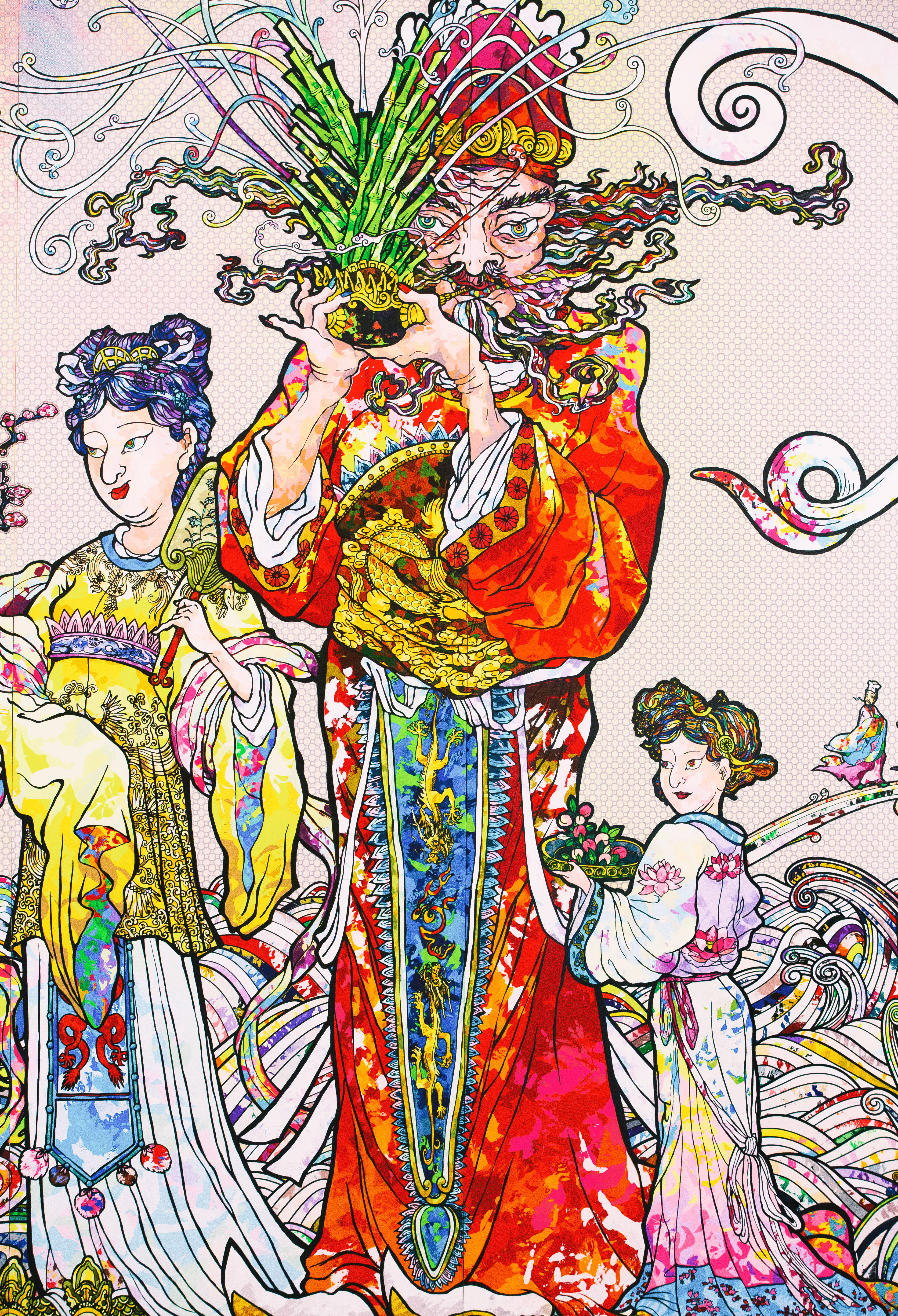 Οικογένεια Takashi Murakami 4K Ταπετσαρία