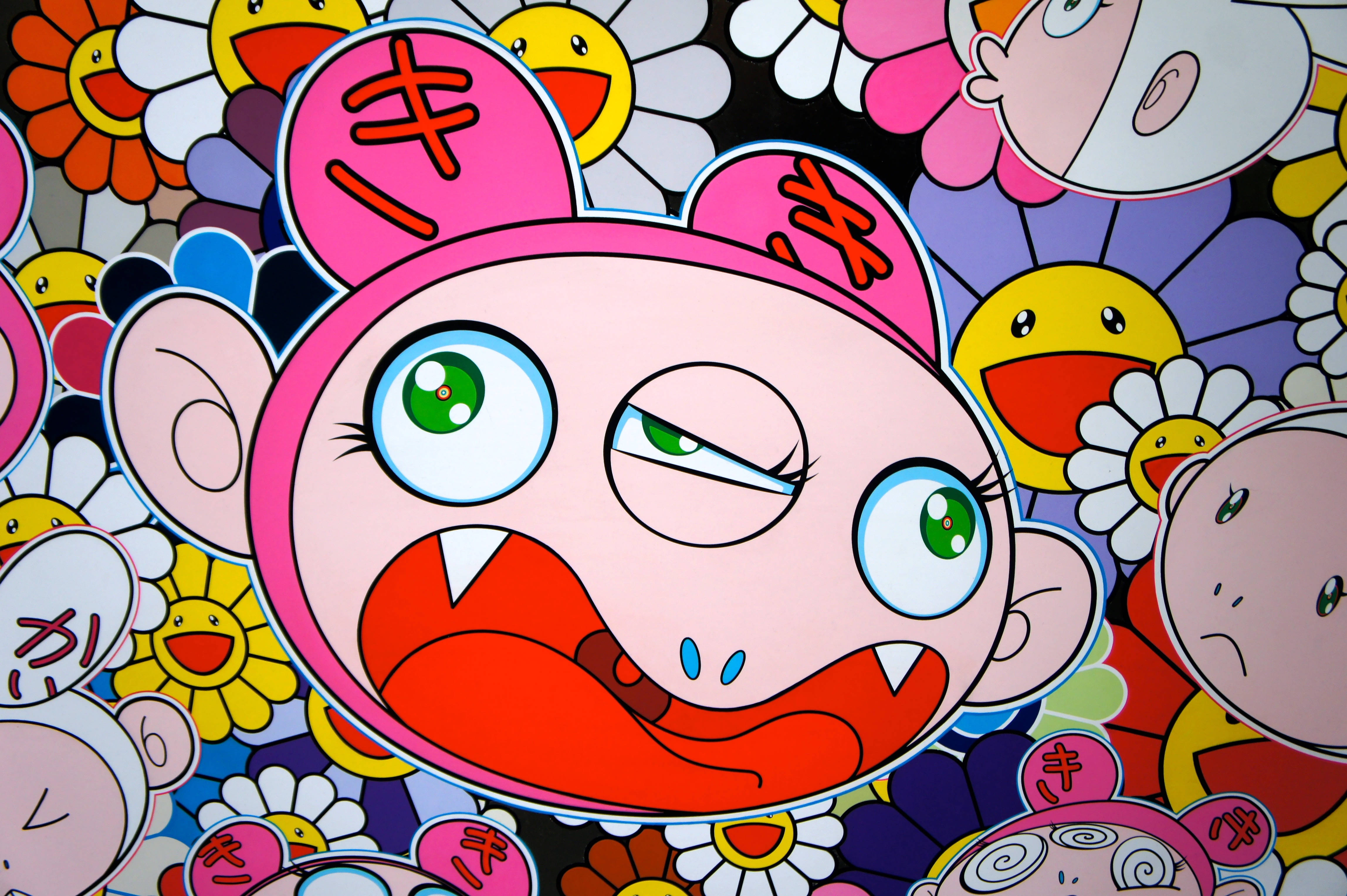 Takashi Murakami 4K Εξωγήινος Ταπετσαρία