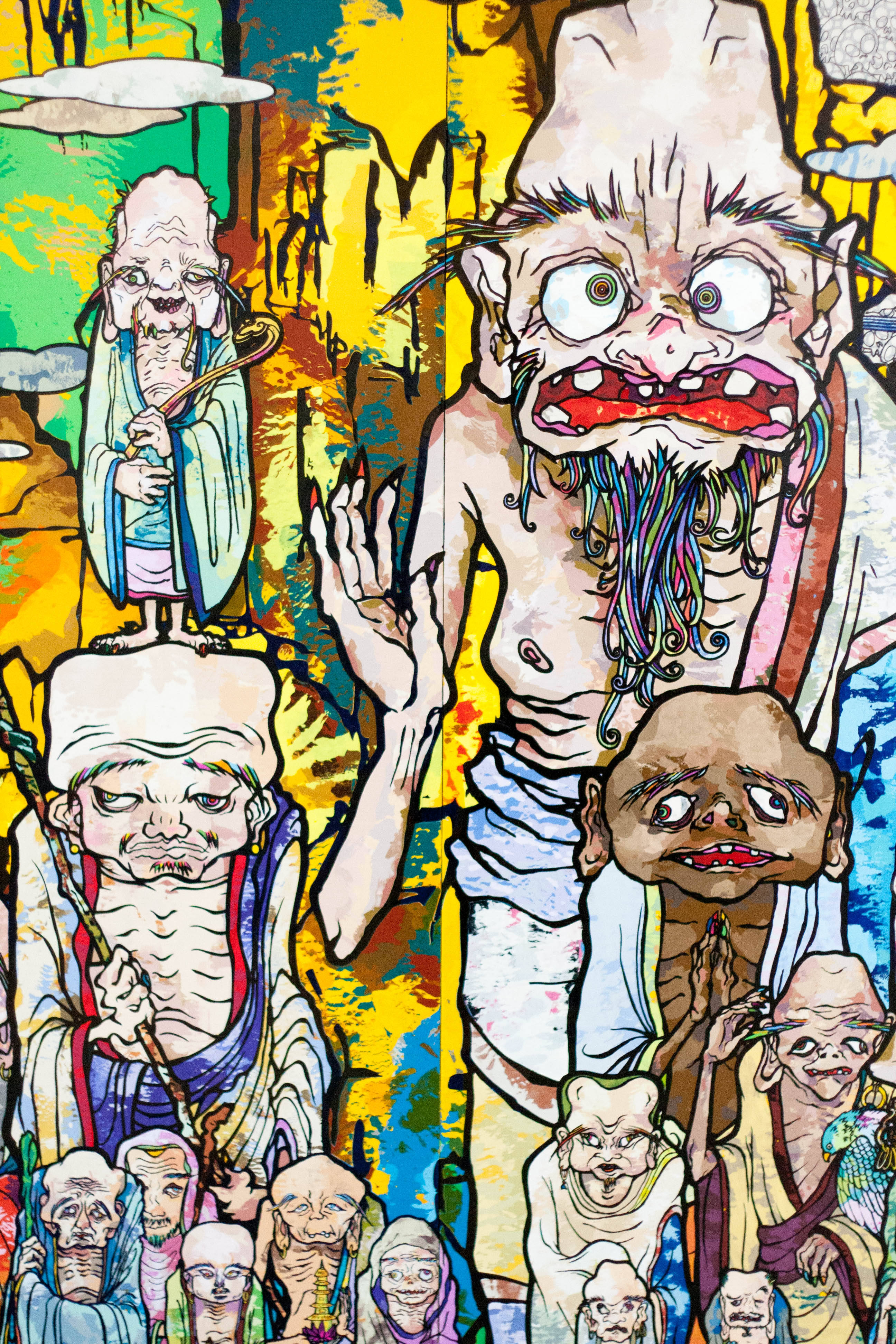 Takashi Murakami Seniors 4K Ταπετσαρία