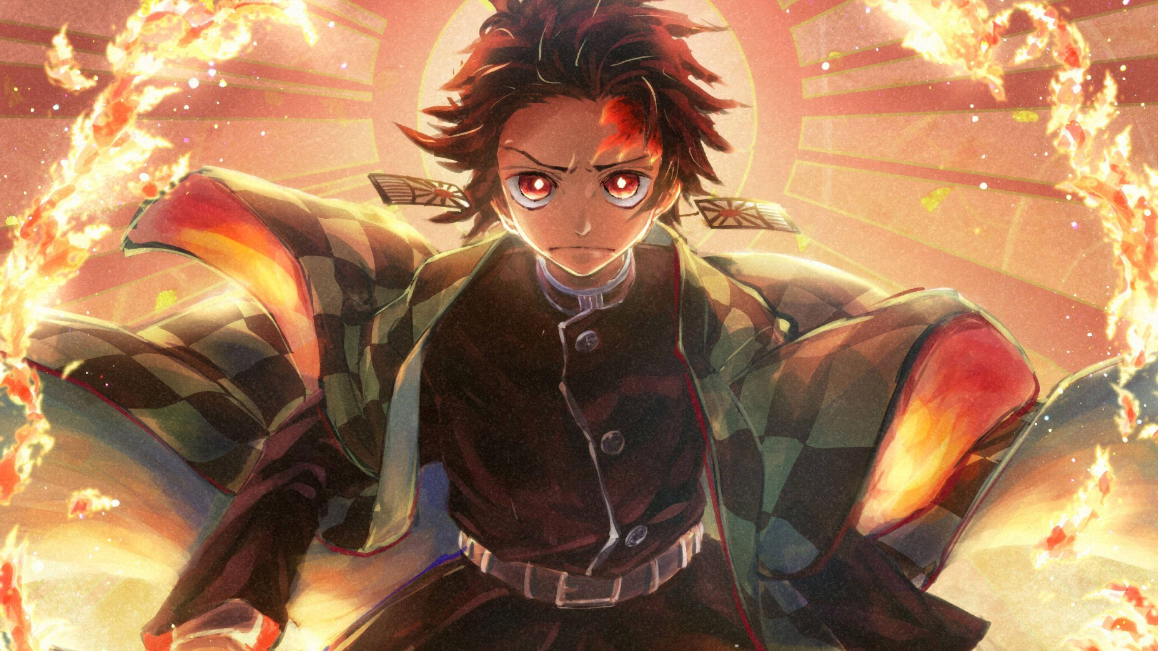 Tanjiro Kamado του Demon Slayer Ταπετσαρία