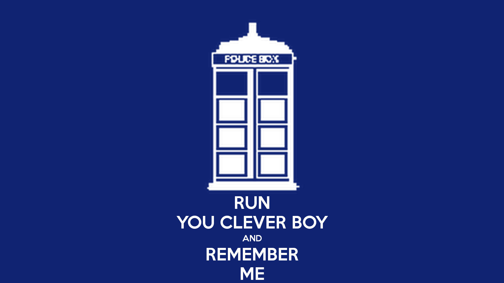 Έξυπνο Tardis του Doctor Who Ταπετσαρία
