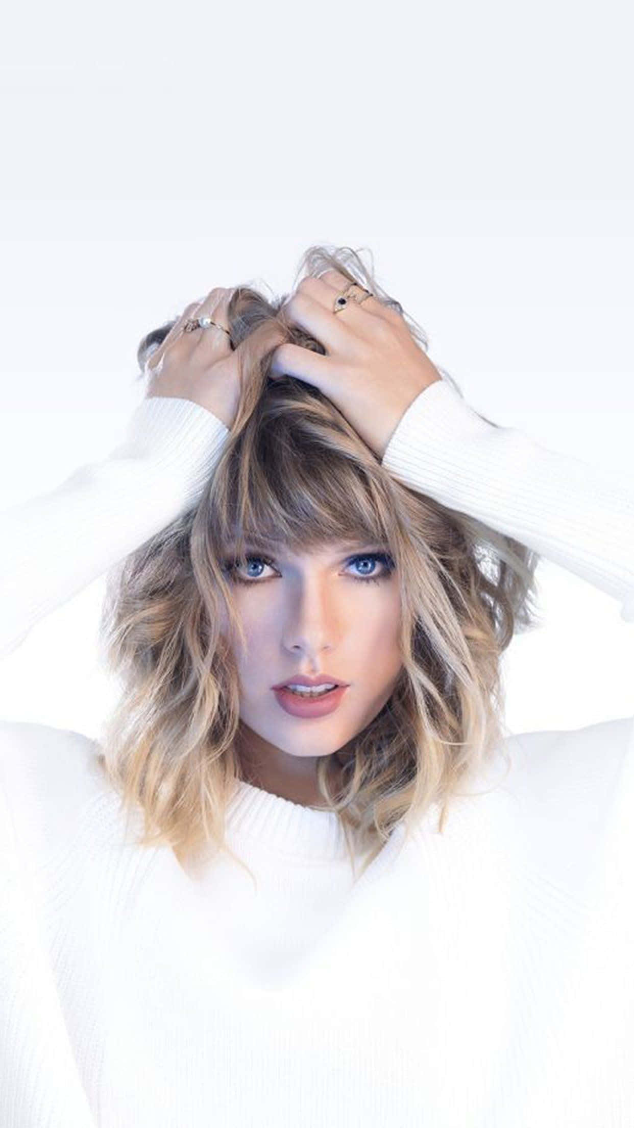 Taylor Swift Λευκό iPhone Ταπετσαρία