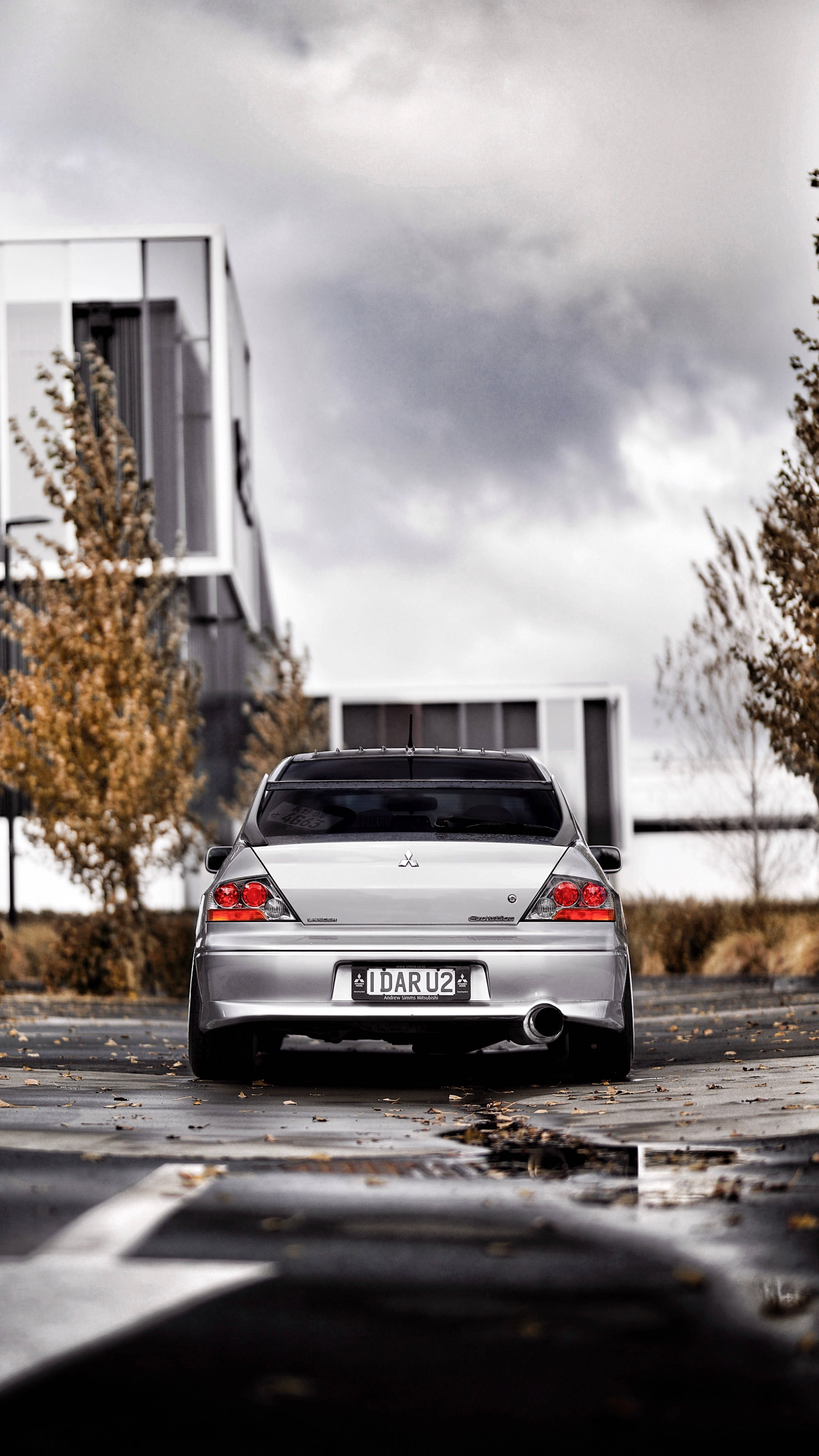 Βρεγμένα Teal και Μαύρα JDM Αυτοκίνητα Ταπετσαρία