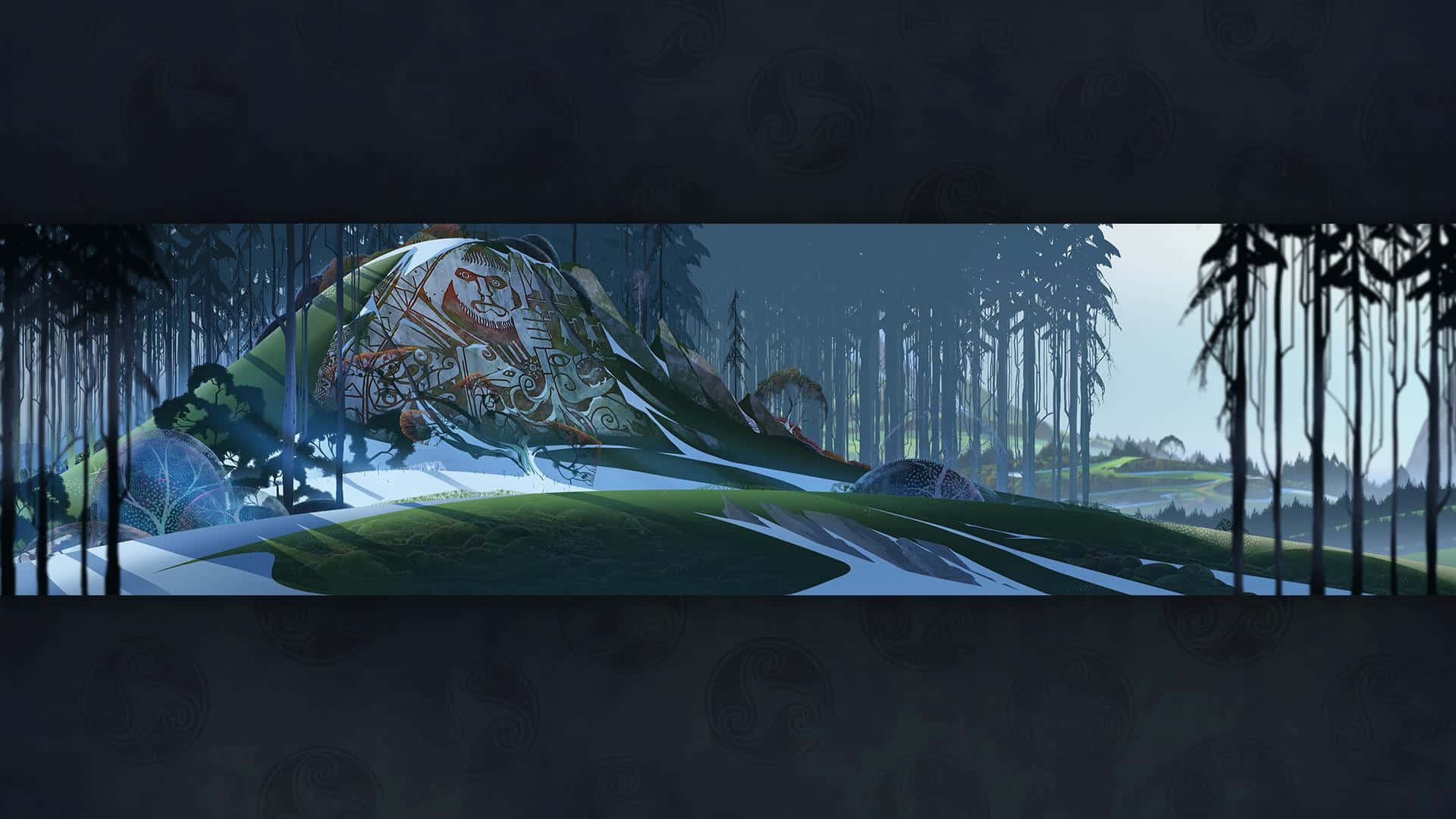 Δάσος από το The Banner Saga Ταπετσαρία