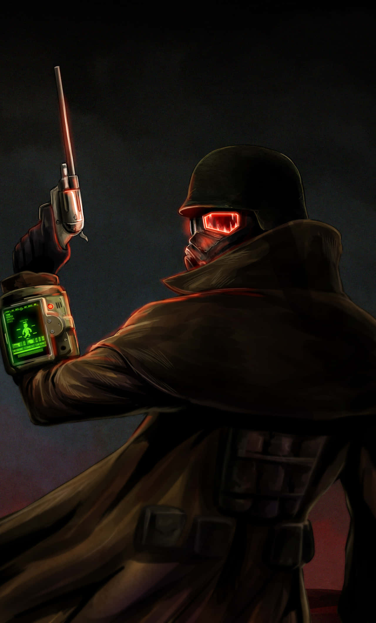 The Courier Fallout NV Phone Ταπετσαρία