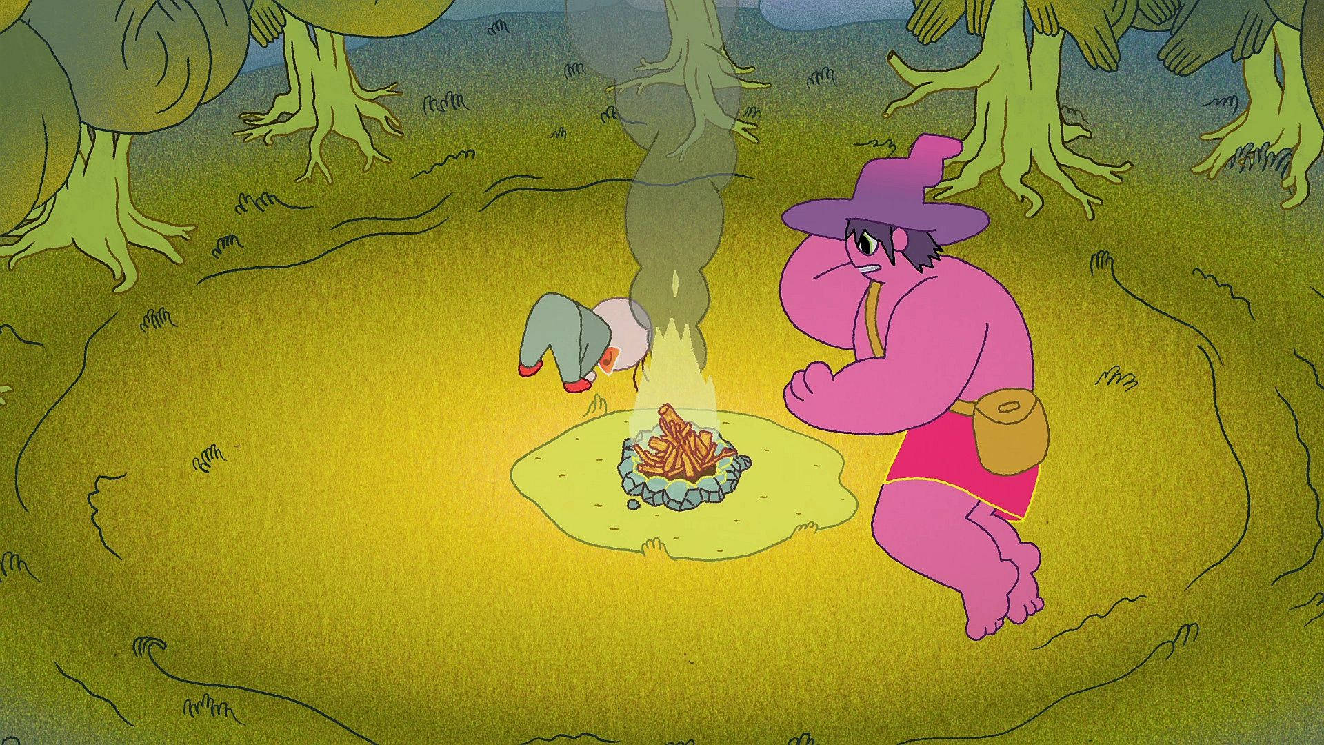 The Midnight Gospel Forest Campfire Ταπετσαρία