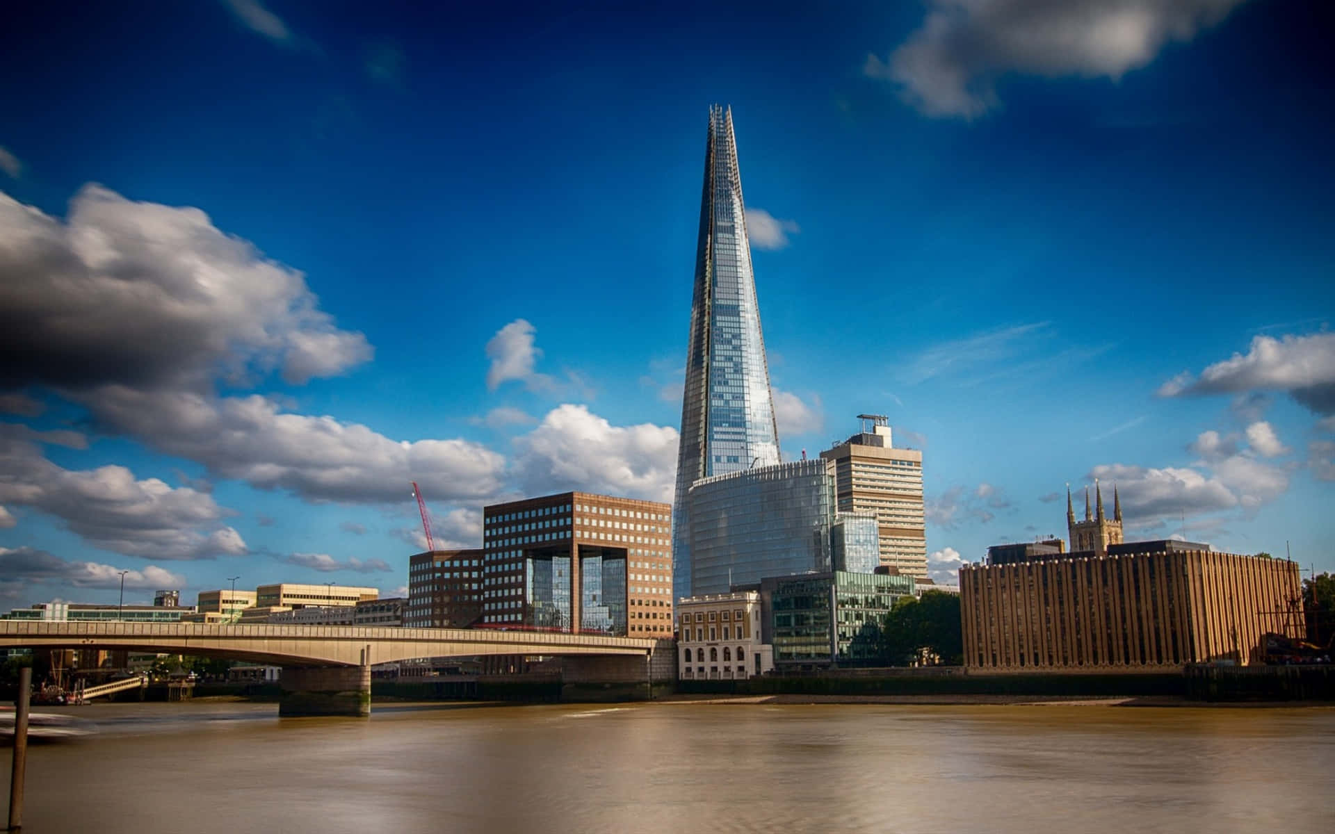 Ζωντανός Ορίζοντας του Λονδίνου και το The Shard Ταπετσαρία