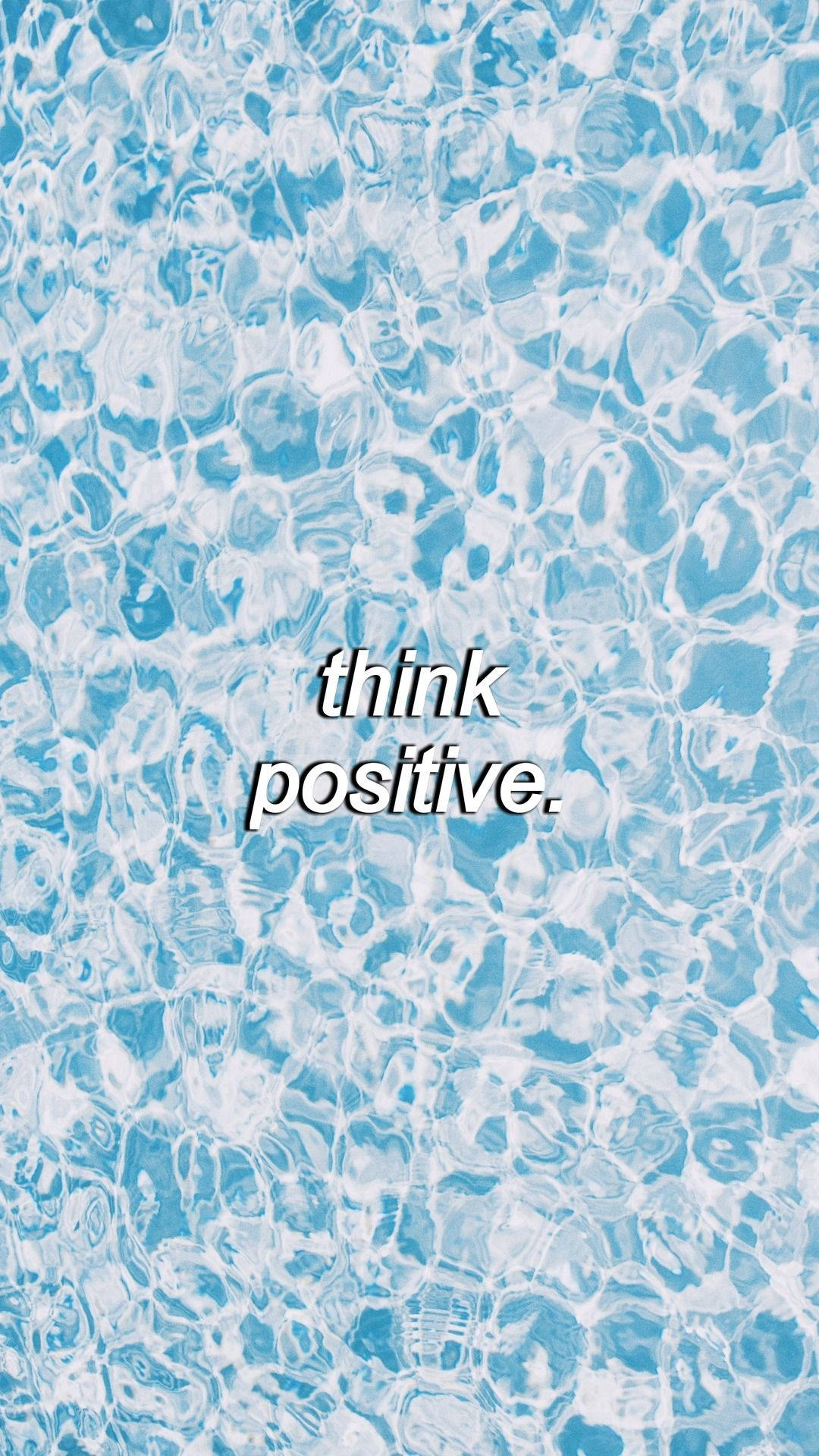 Think Positive Αισθητική για iPhone Ταπετσαρία