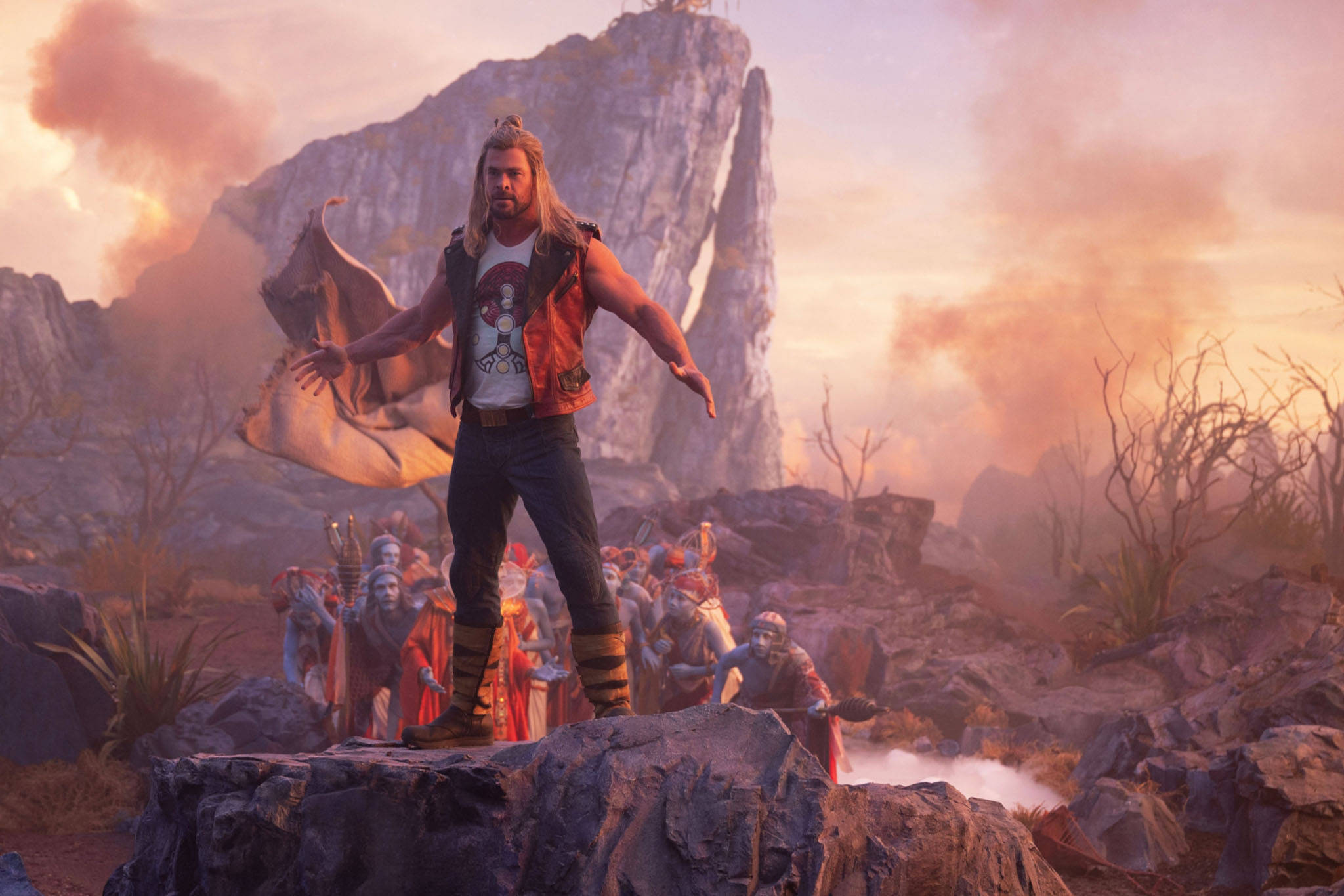 Thor Love And Thunder Ημίθεος Ταπετσαρία