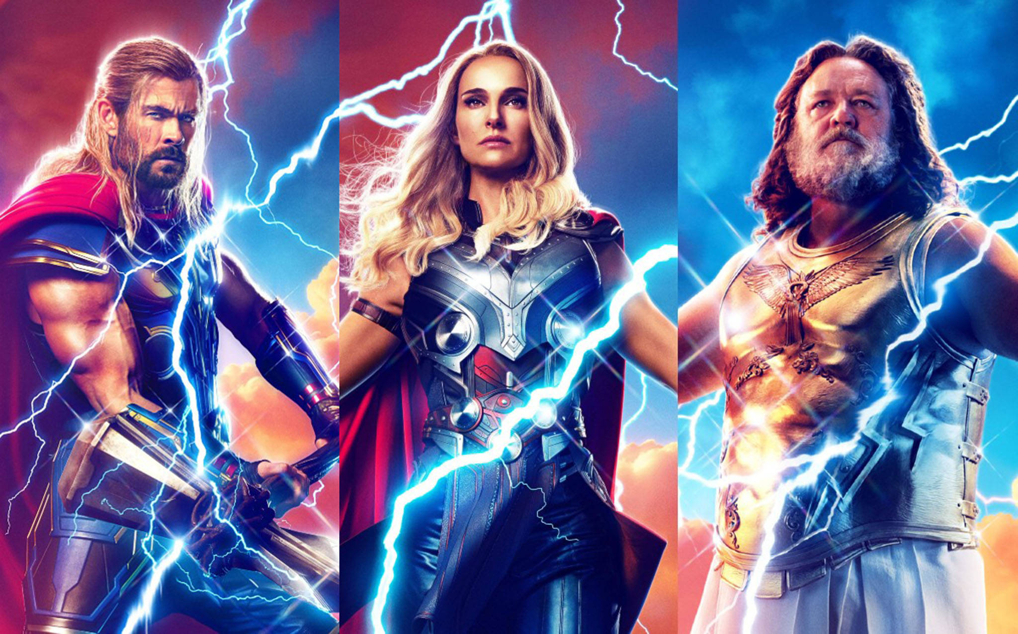 Thor Love And Thunder Κεραυνός Fanart Ταπετσαρία