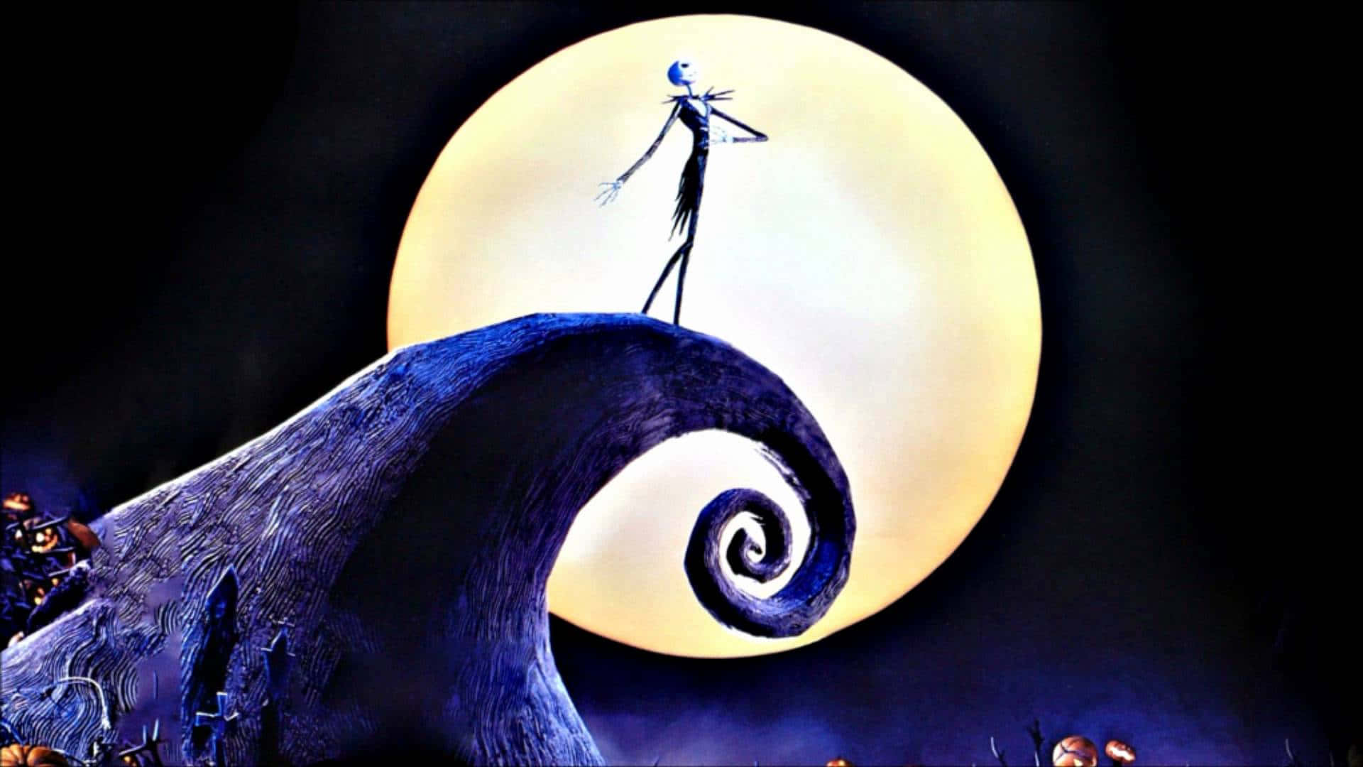 Απολαύστε τη στοιχειωμένη χαρά του Tim Burton's Nightmare Before Christmas! Ταπετσαρία