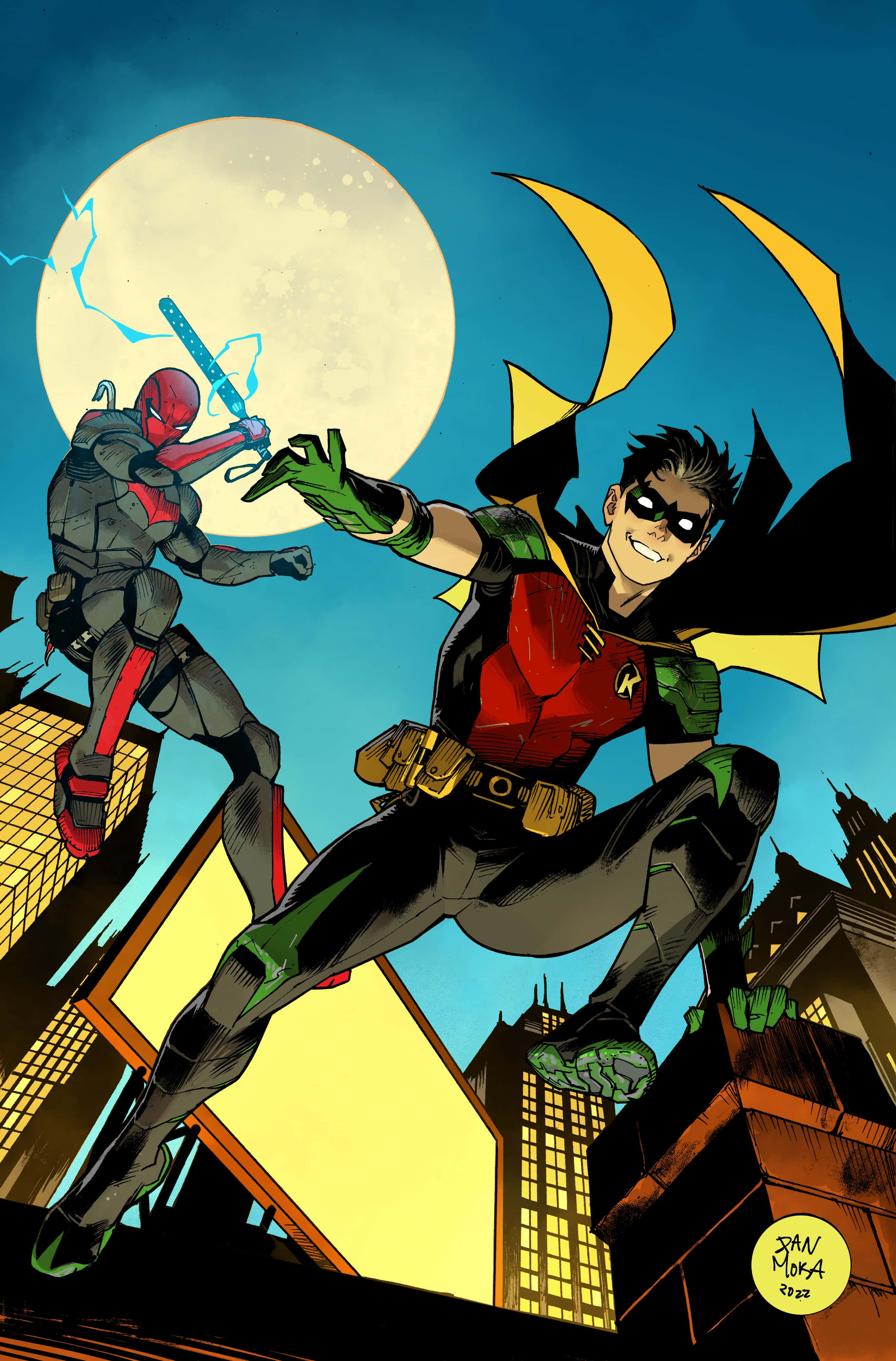 Tim Drake: Ένας νεαρός μαχητής του εγκλήματος σε δράση Ταπετσαρία