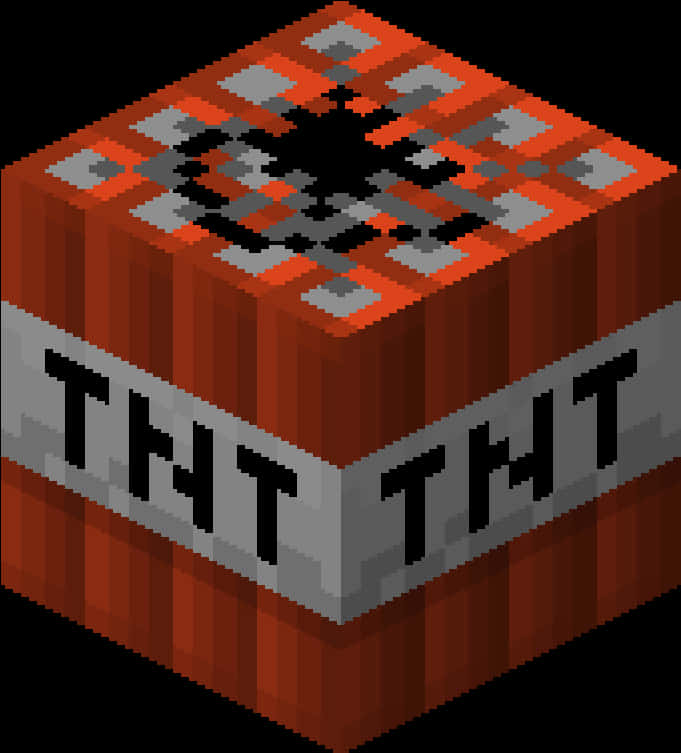 Μπλοκ TNT του Minecraft Ταπετσαρία