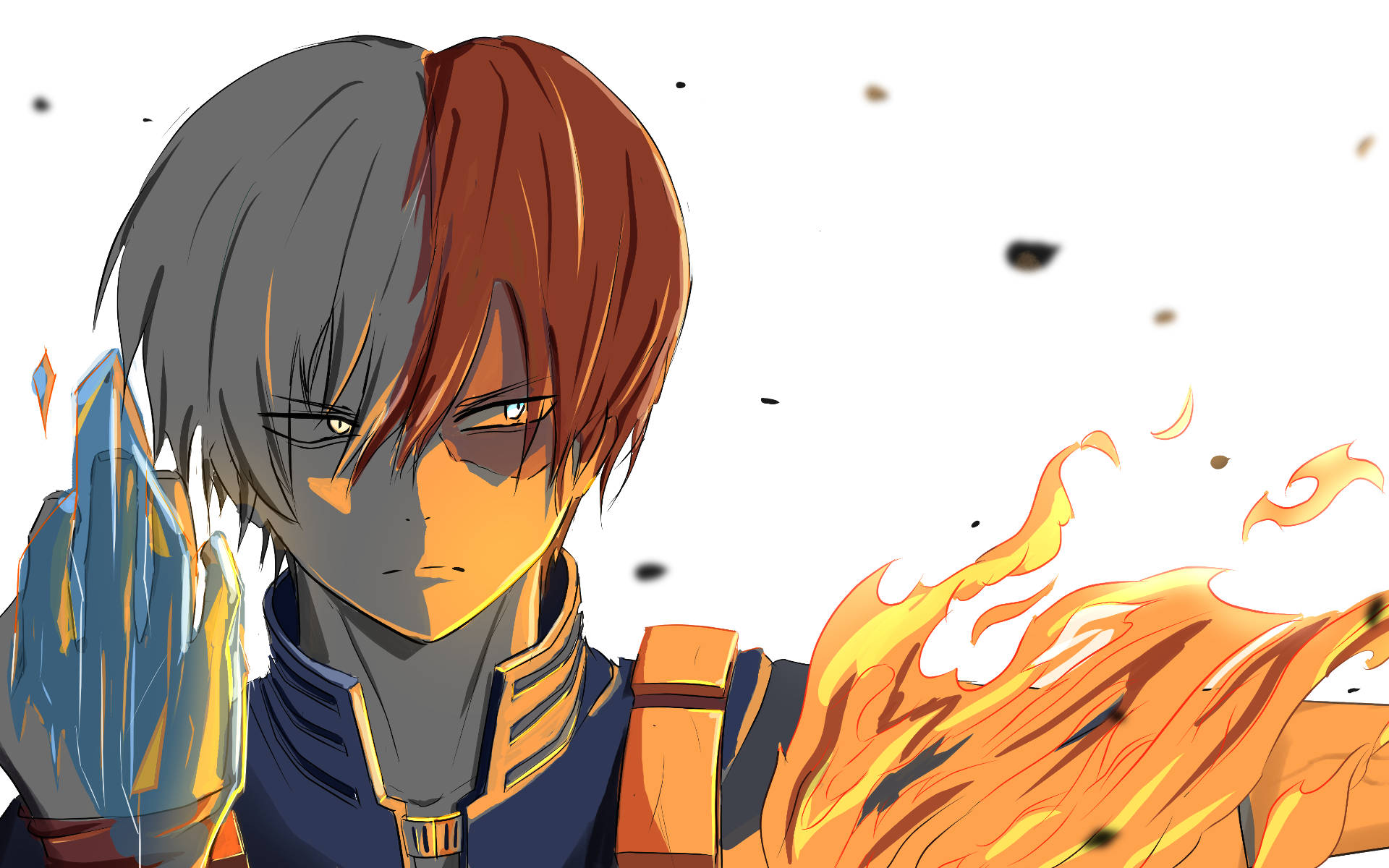 Χαριτωμένο Todoroki Anime Ταπετσαρία