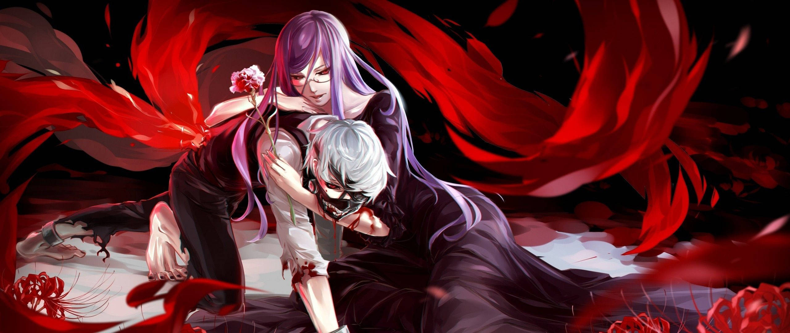 Tokyo Ghoul Χαρακτήρες Ken Kaneki Ταπετσαρία