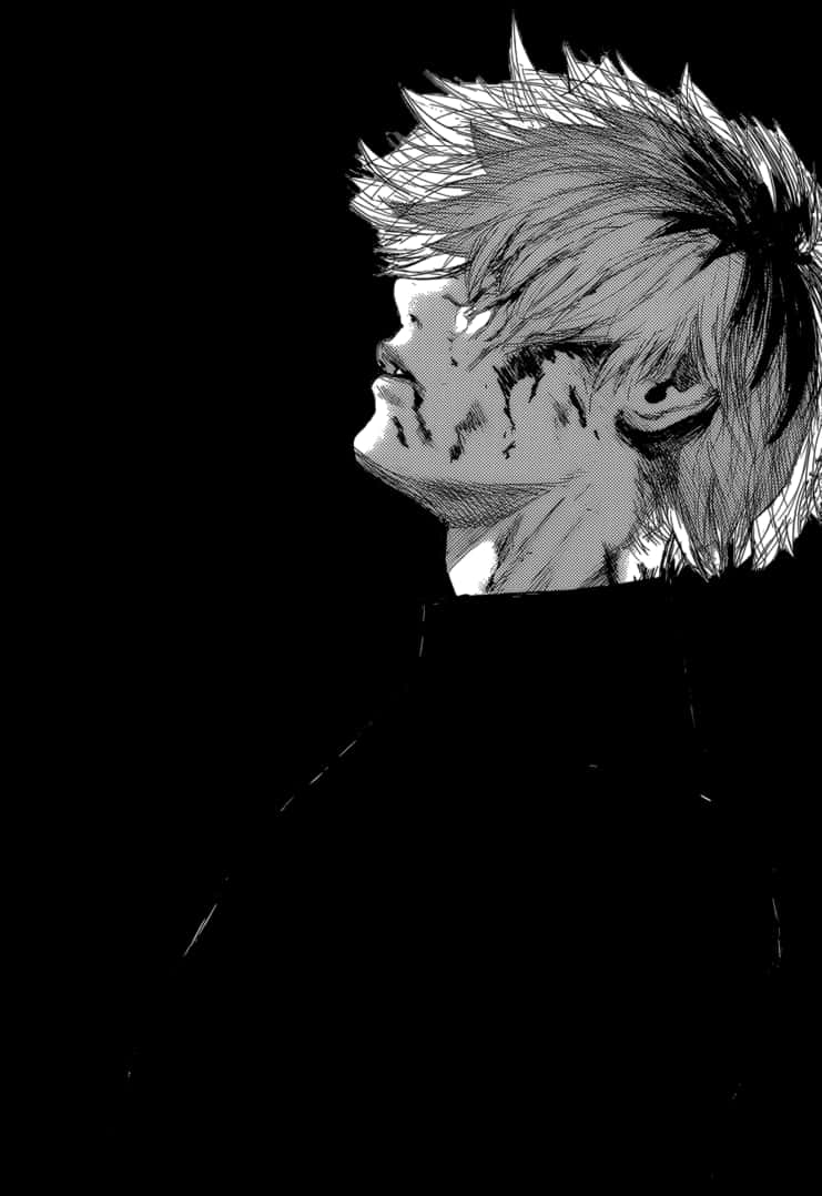 Tokyo Ghoul Ken Kaneki Λυπημένο Anime Ταπετσαρία
