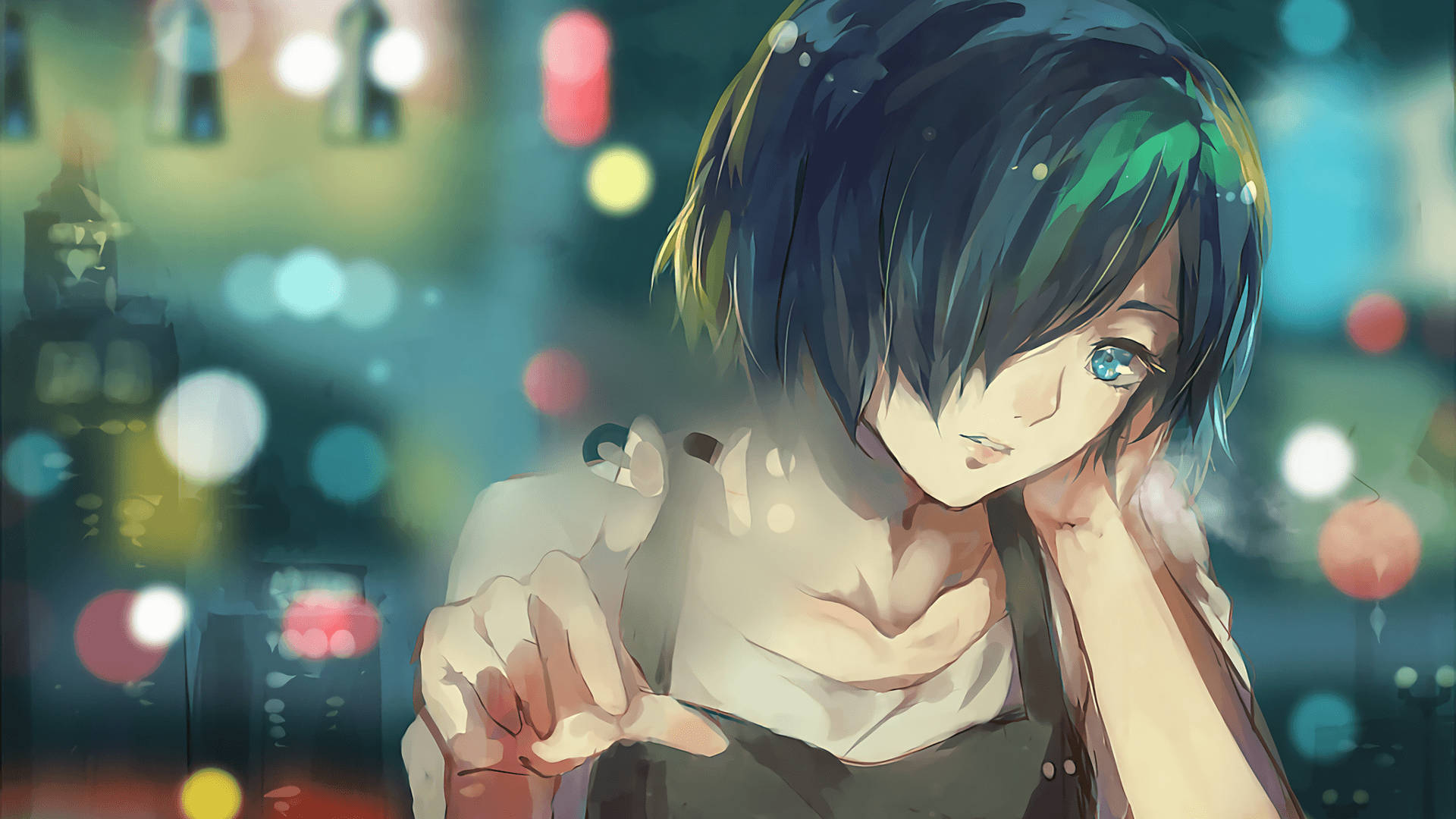 Tokyo Ghoul Χαρακτήρες Touka Smiley Ταπετσαρία