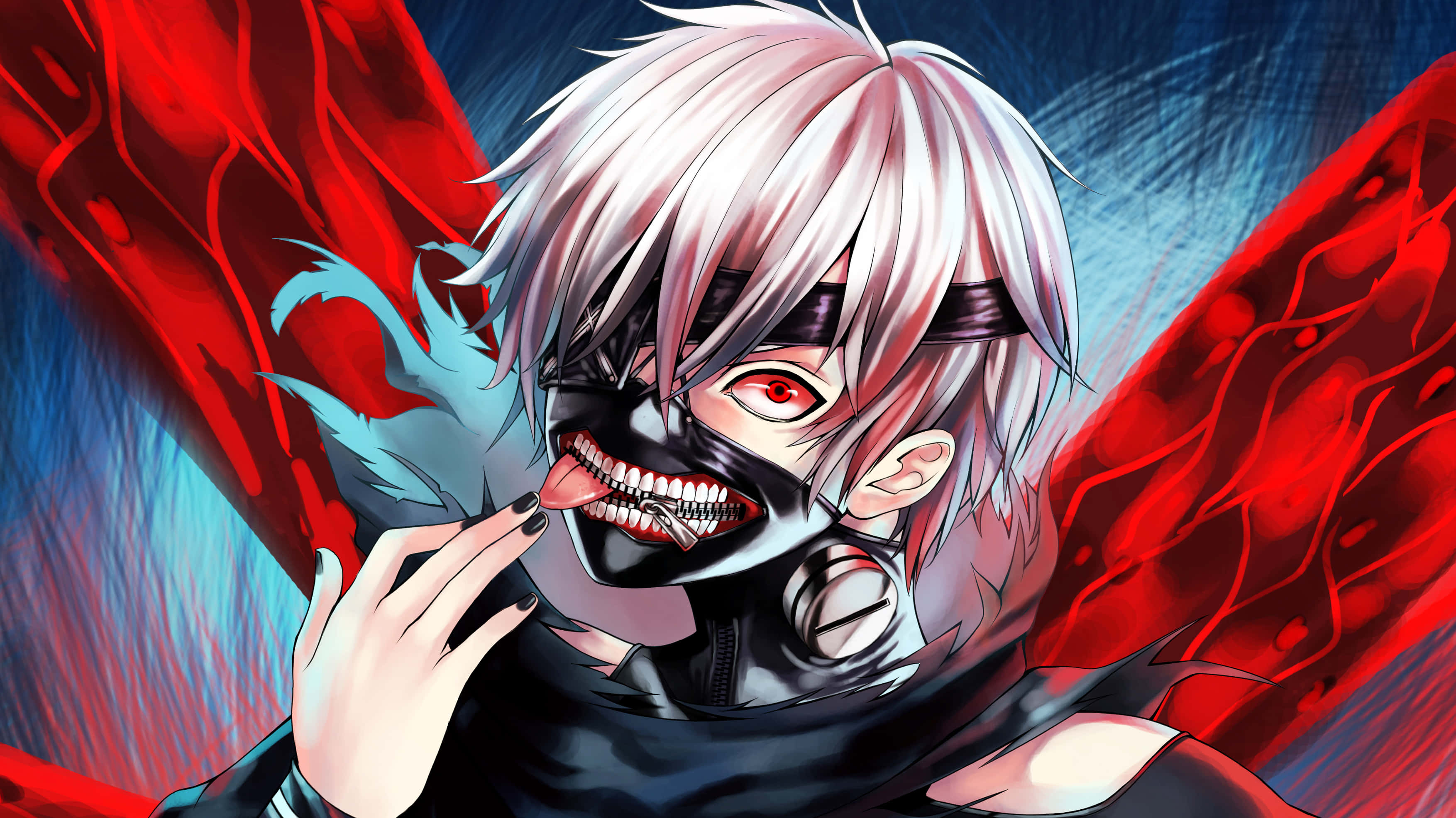 Μια ματιά στον τρομακτικό κόσμο του Tokyo Ghoul Ταπετσαρία