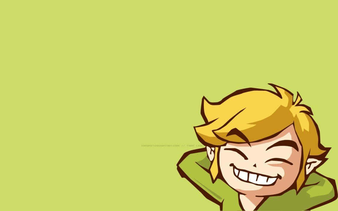 Αστείο Toon Link Ταπετσαρία