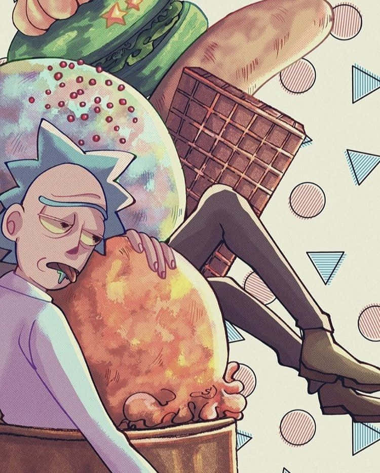 Total Rickall - Rick, Morty, Mr. Poopybutthole και φίλοι σε ένα συναρπαστικό επεισόδιο του Rick and Morty Ταπετσαρία