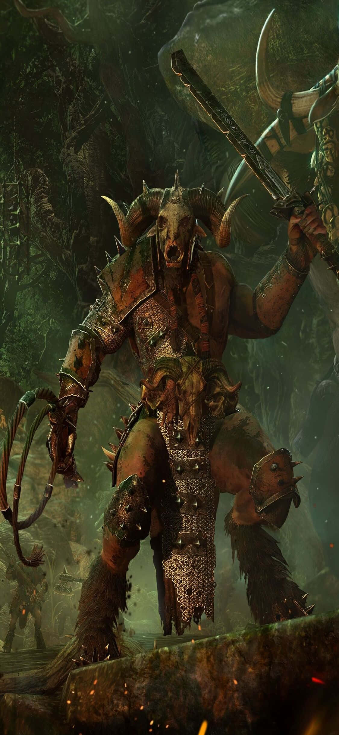 Ξεκλείδωσε τον συναρπαστικό κόσμο του Total War: Warhammer με το τελευταίο iPhone X Ταπετσαρία