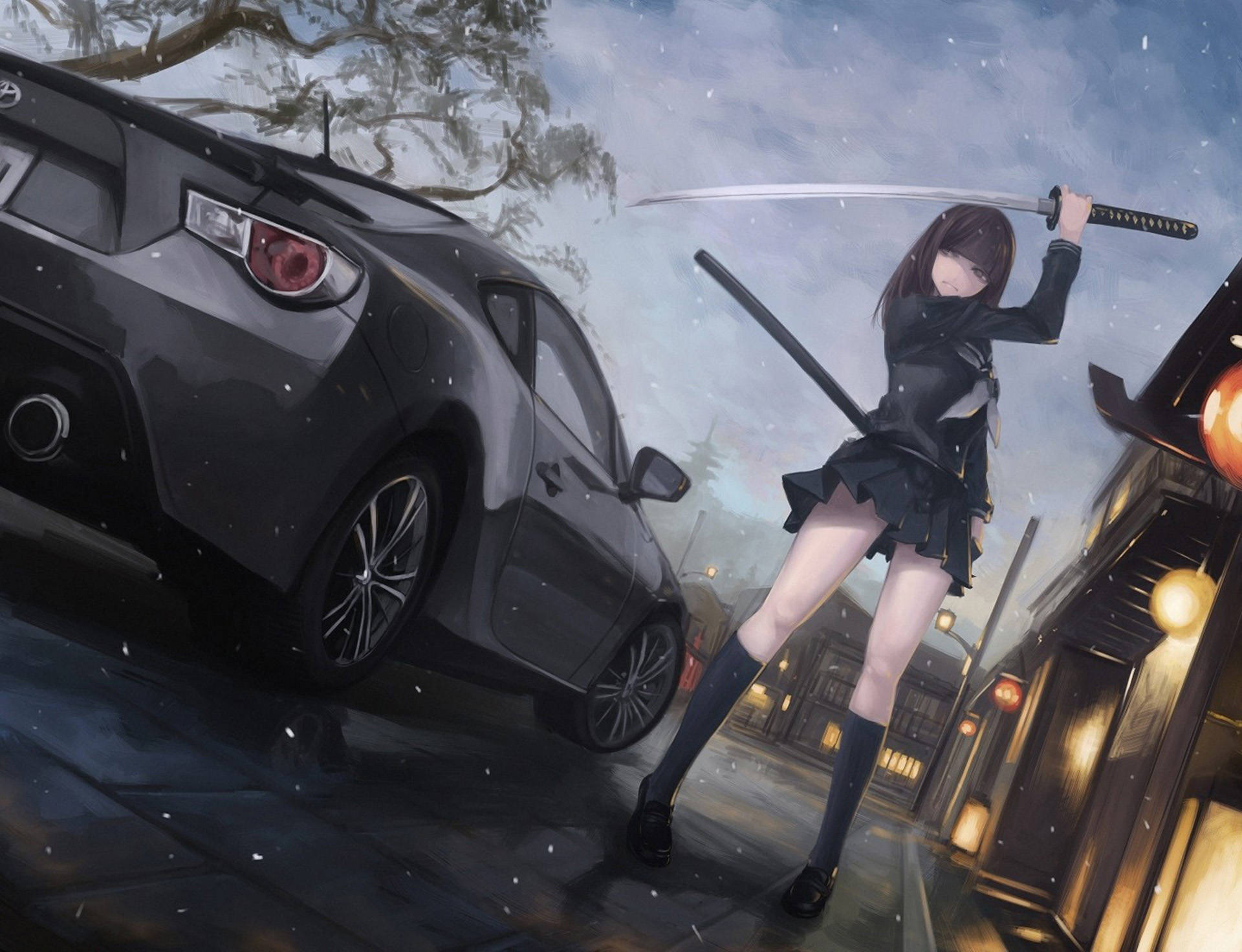 Toyota 86 Anime Auto Ταπετσαρία