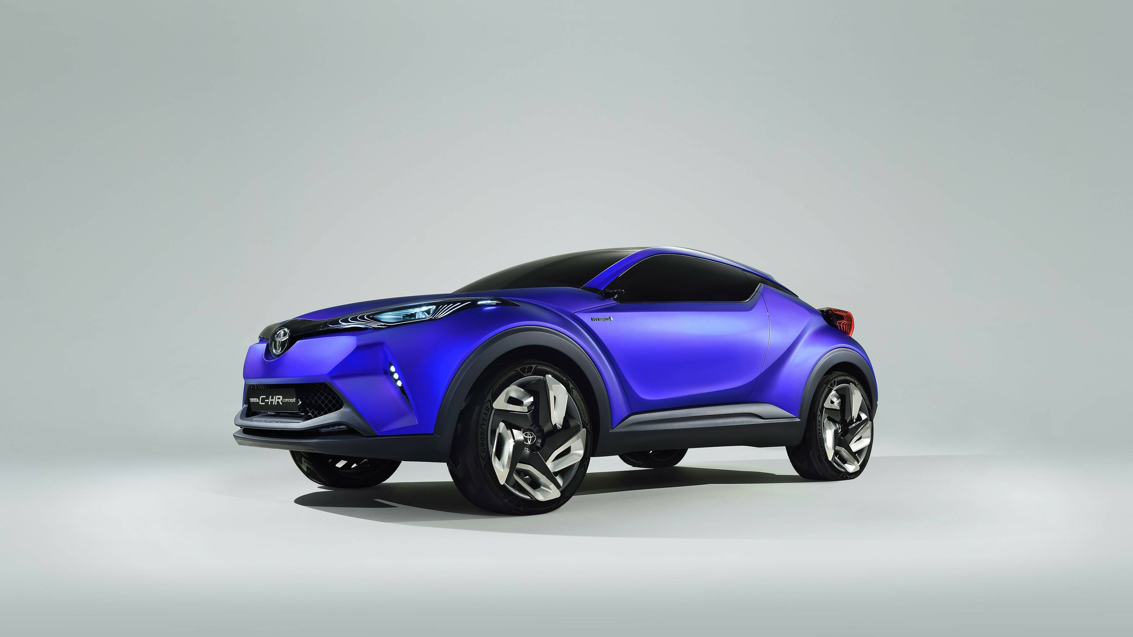 Πλάγια Όψη Μπλε Toyota CH-R 4K Ταπετσαρία