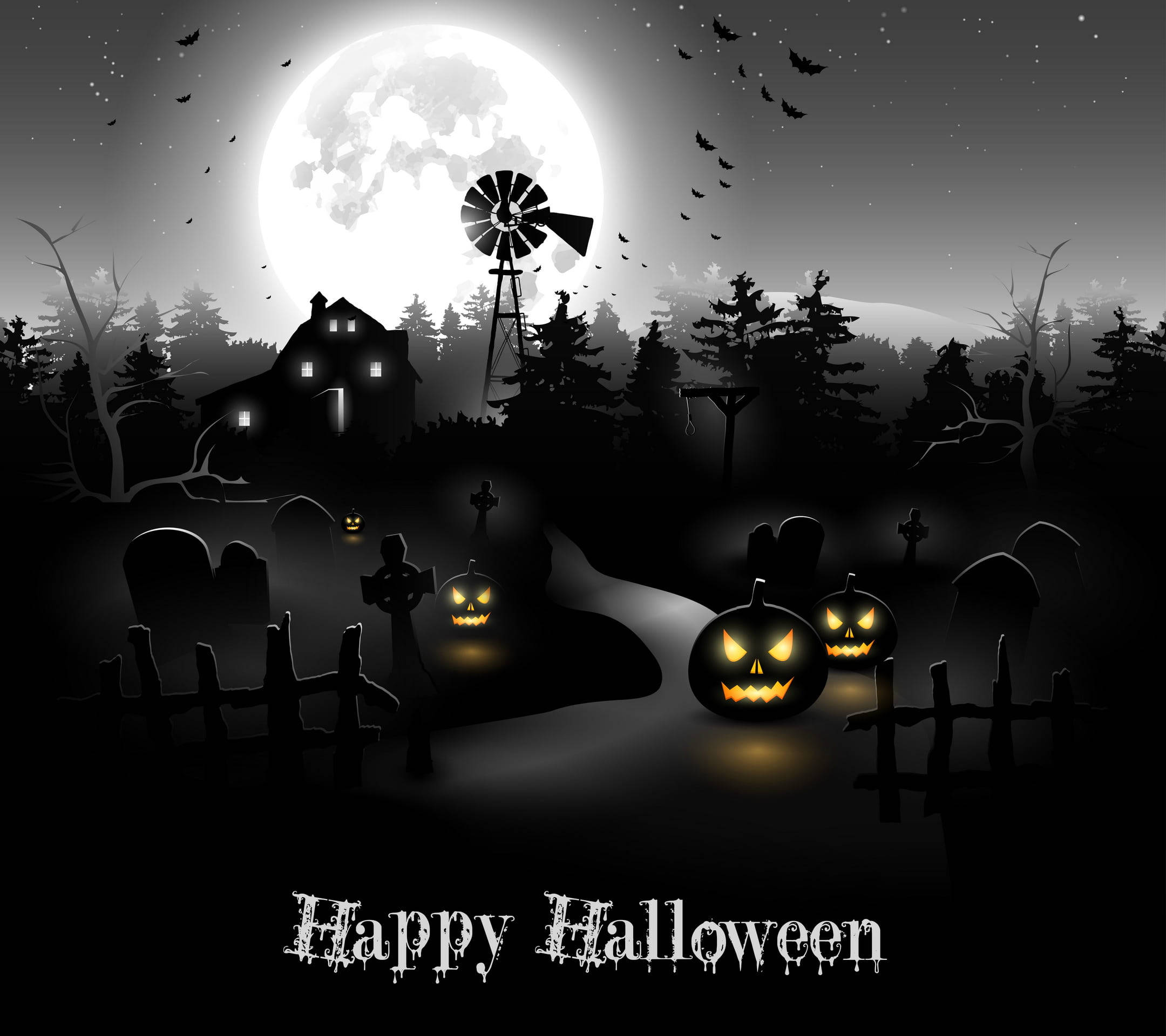 Trick Or Treat Καλό Χάλοουιν Ταπετσαρία