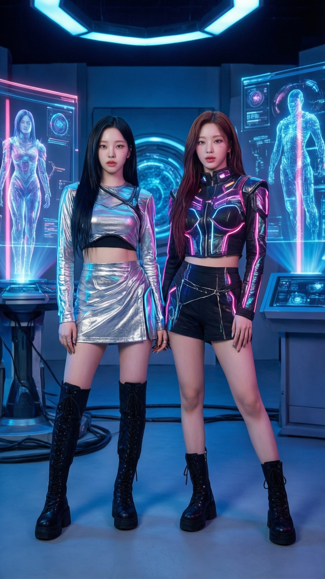 TWICE Cyberpunk Όνειρα Ταπετσαρία