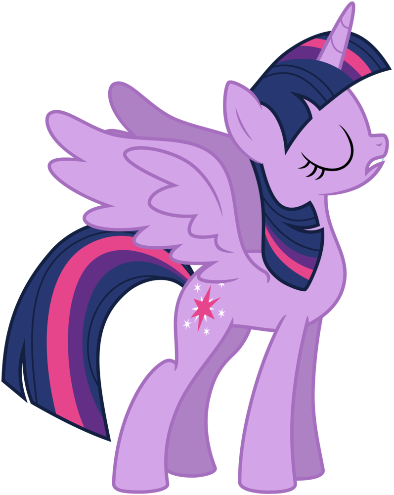 Twilight Sparkle My Little Pony Διάνυσμα Ταπετσαρία