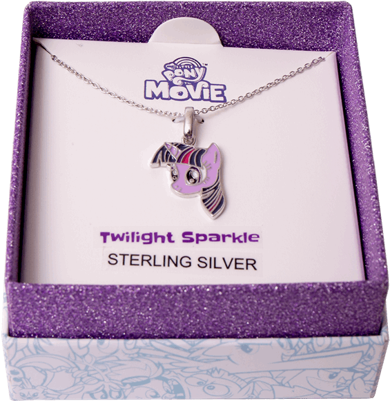 Κολιέ Twilight Sparkle από Ασήμι Sterling Ταπετσαρία