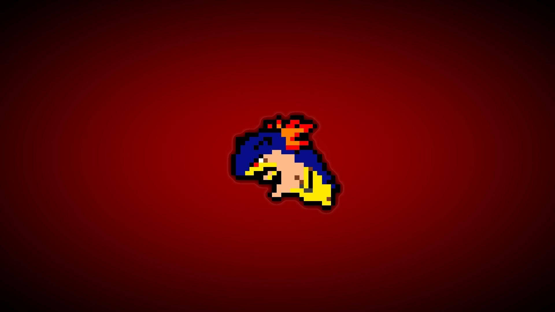 Typhlosion Κόκκινο Κινούμενο Σχέδιο Ταπετσαρία