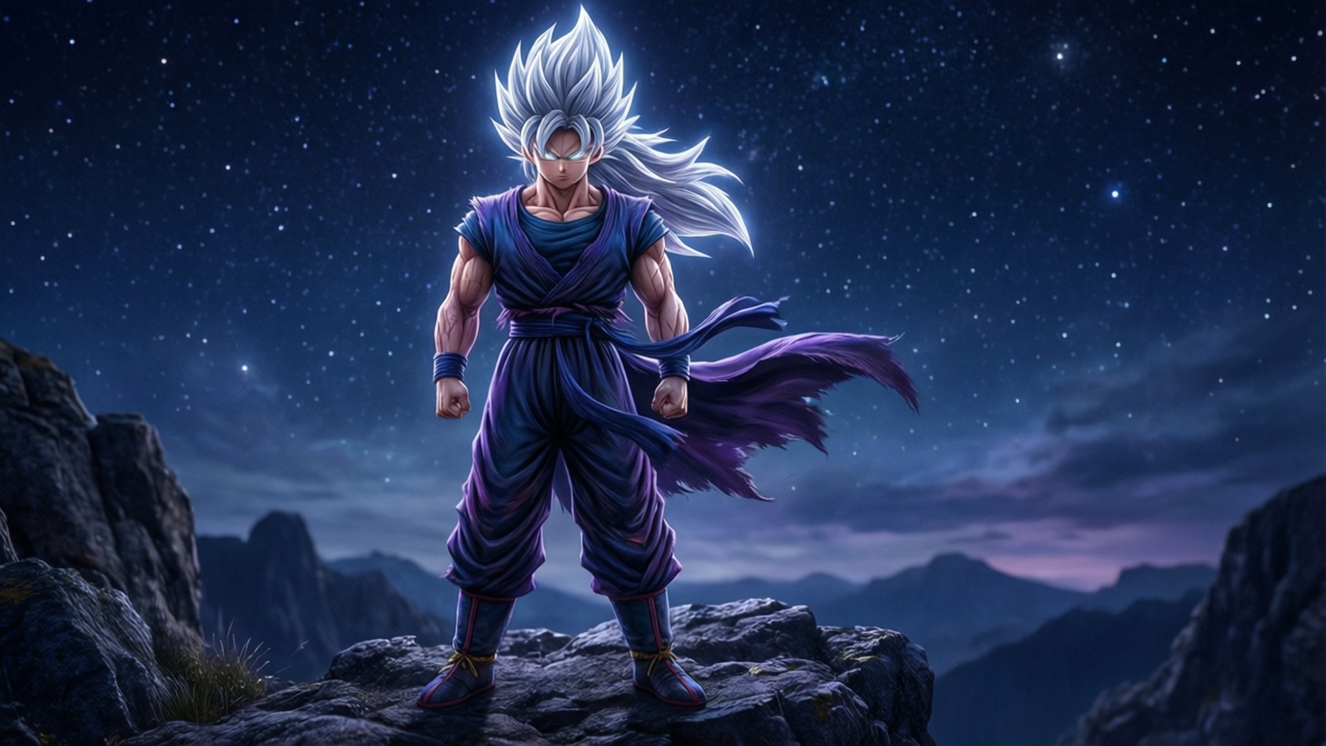 Ultra Instinct Κάτω από τα Αστέρια Ταπετσαρία