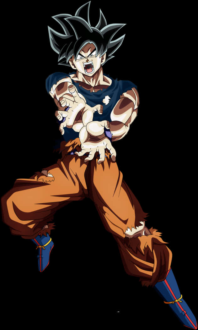 Ultra Instinct Goku Στάση Μάχης Ταπετσαρία