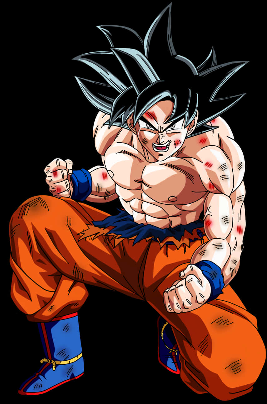 Ultra Instinct Goku Έτοιμος για Μάχη Ταπετσαρία