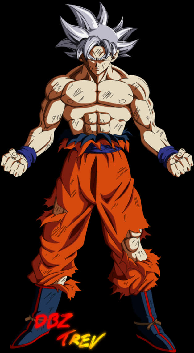 Ultra Instinct Goku Στάση Δύναμης Ταπετσαρία