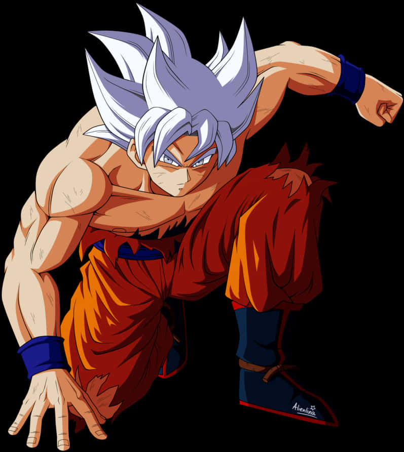 Ultra Instinct Goku Στάση Ισχύος Ταπετσαρία