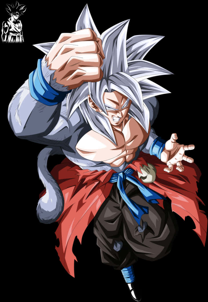 Ultra Instinct Goku Στάση Δύναμης Ταπετσαρία