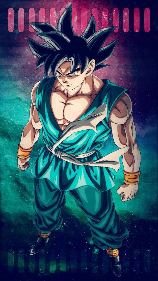 Ταπετσαρία Goku σε μορφή Ultra Instinct. — Goku ultra instinct GIF Ταπετσαρία