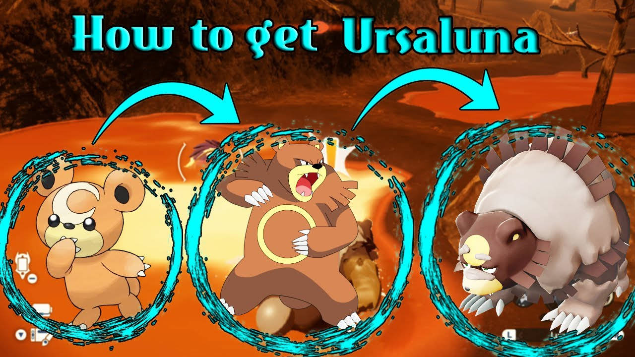 Ursaluna 3D Artwork από Βιντεοπαιχνίδι Ταπετσαρία