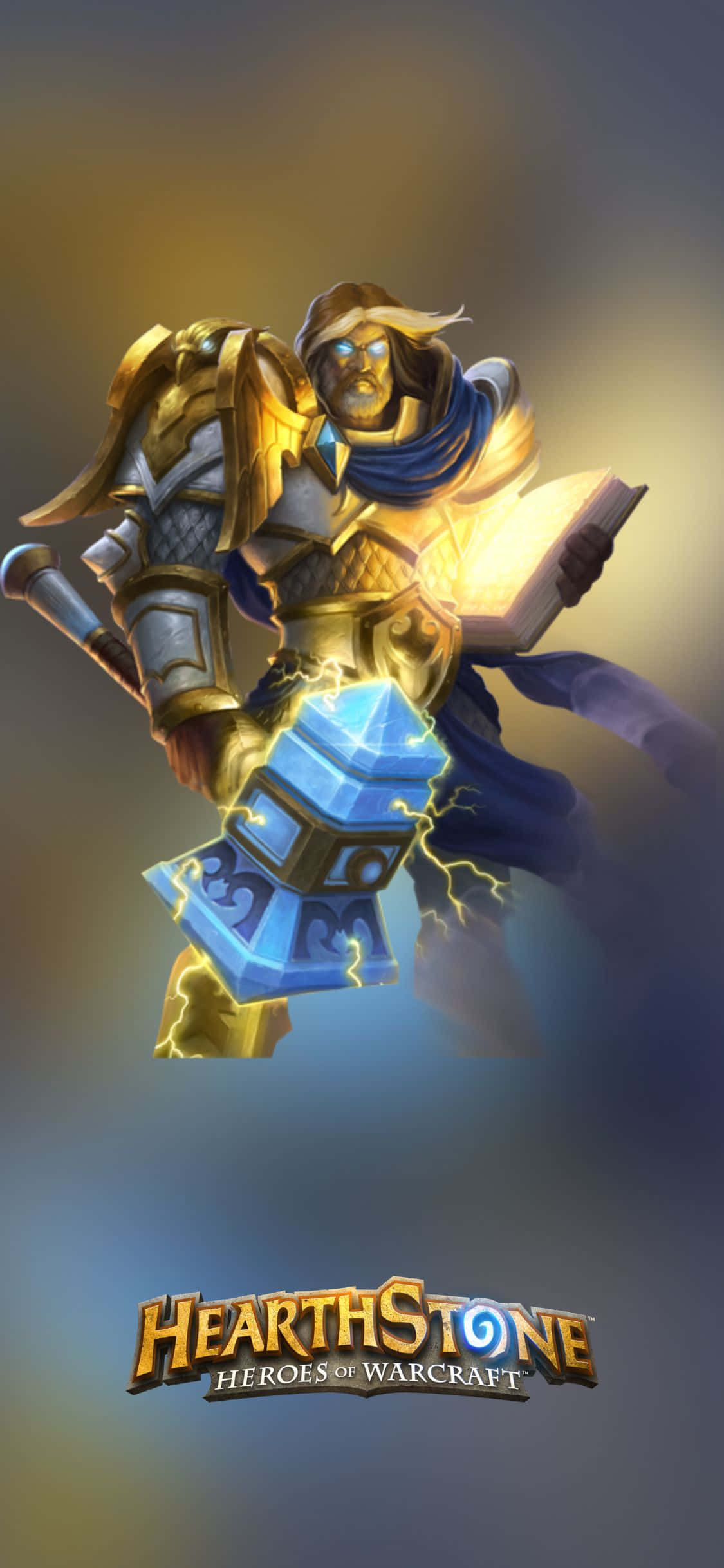 Uther Lightbringer iPhone XS Hearthstone Φόντο Ταπετσαρία
