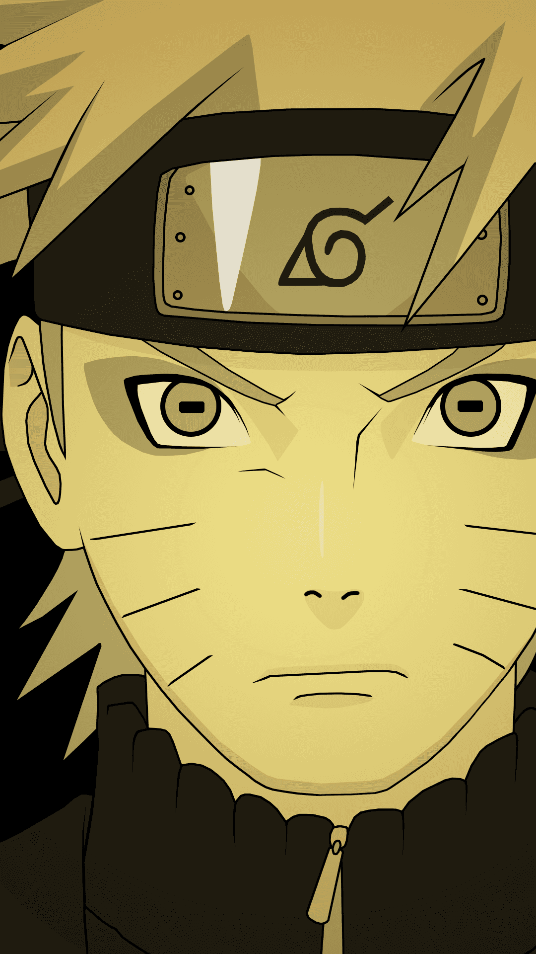 Εντονο βλέμμα του Uzumaki Naruto Ταπετσαρία