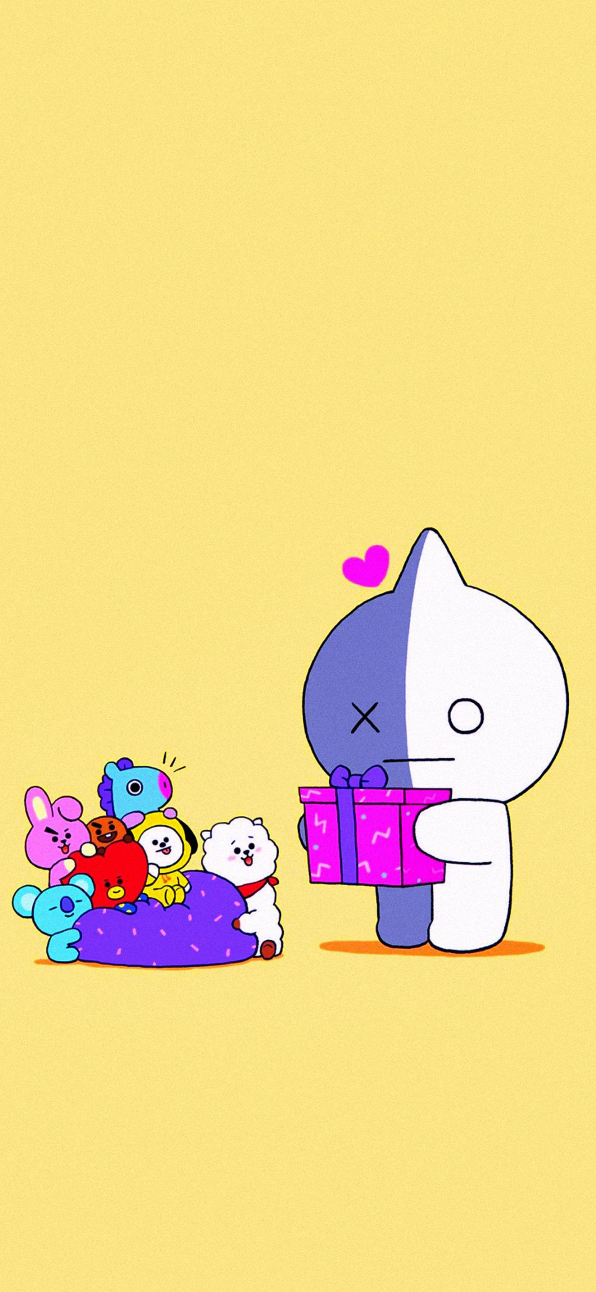 Van BT21 Δώρο Ταπετσαρία