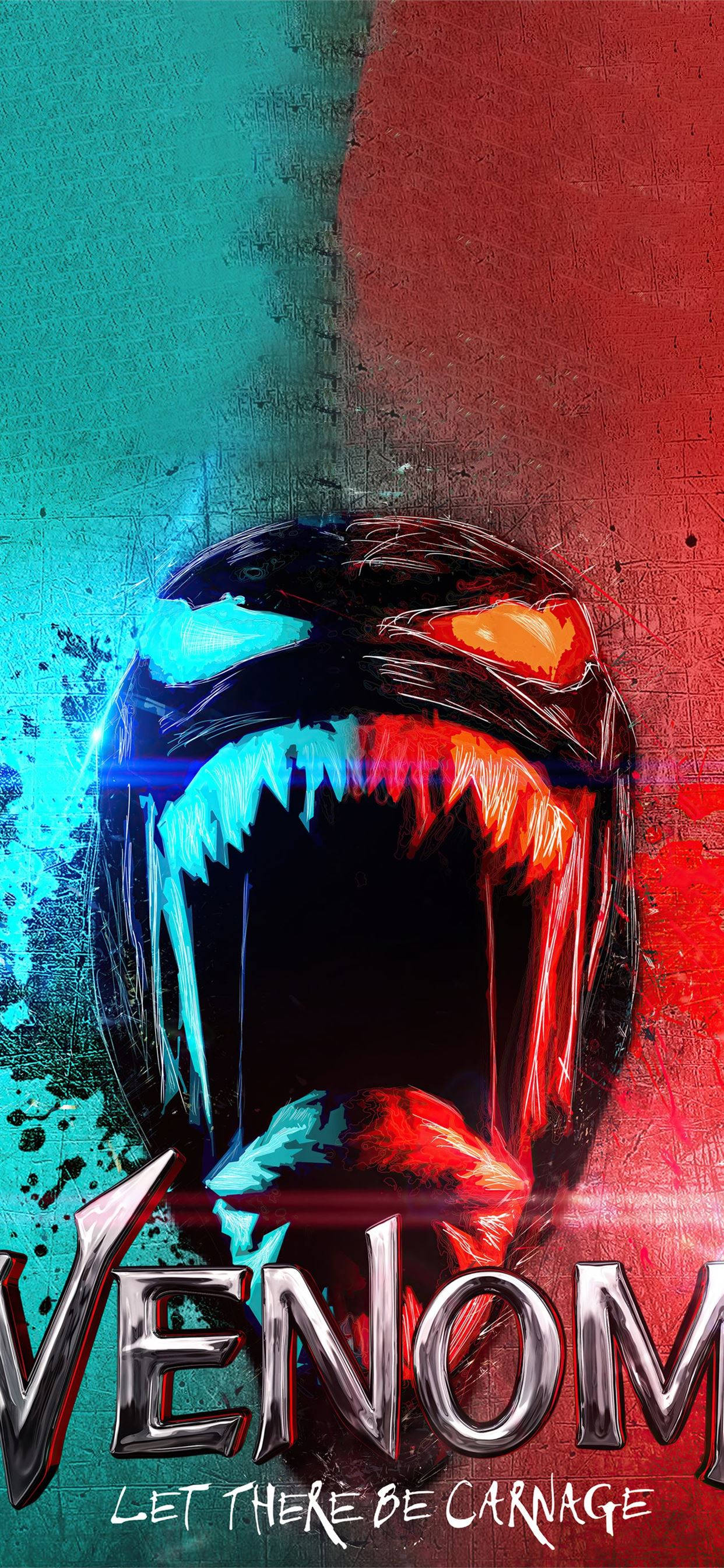 Venom Let There Be Carnage Πρόσωπο Ταπετσαρία